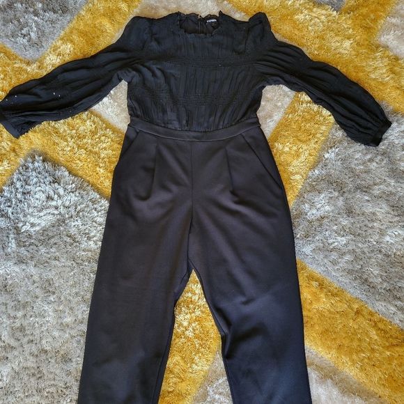 Sequin top jumpsuit - Picture 3 of 5